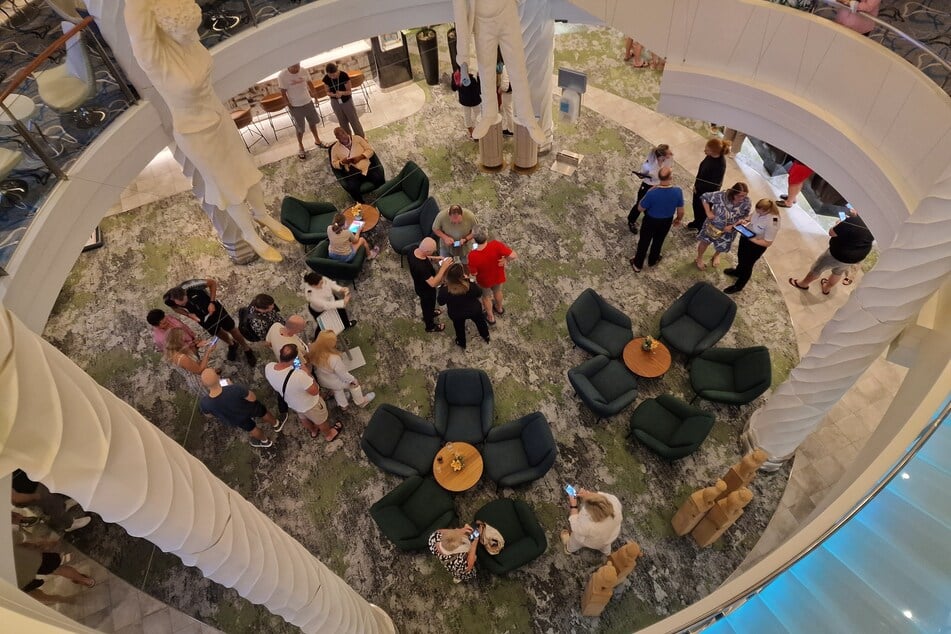 Tagelang wussten die Gäste des Schiffes nicht, wann sie nach Hause kommen.