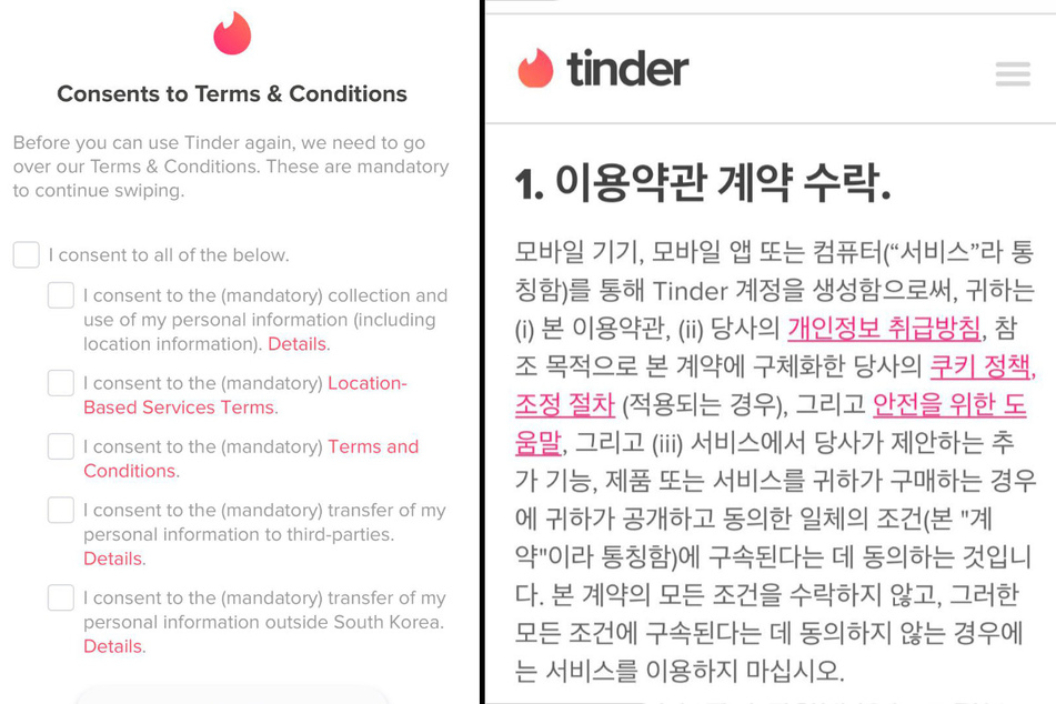 Wer Tindern will, muss Koreanisch können? Dating-App verwirrt zurzeit User