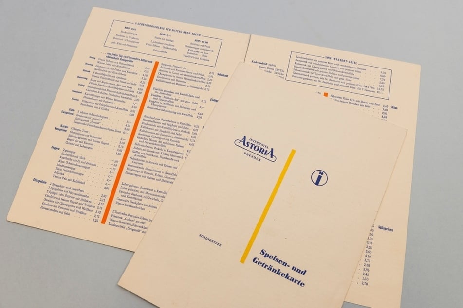 Die Speisekarte beweist es: Im Dresdner Interhotel Astoria kostete 1965 eine Tagessuppe 60 Pfennige.