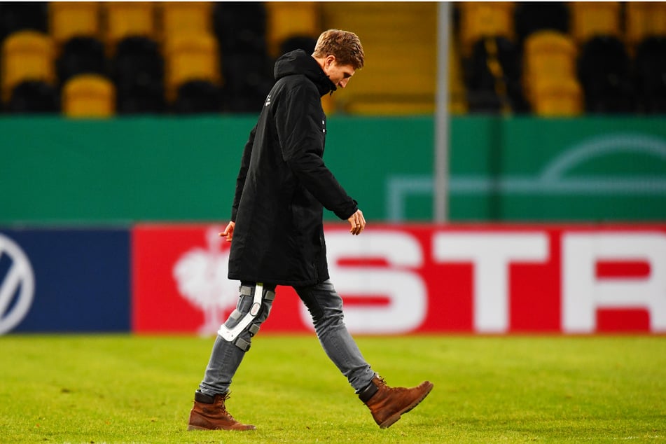Zeit, zu gehen: Für Marco Hartmann (33) endet heute das Kapitel Dynamo Dresden. Zumindest als Spieler.