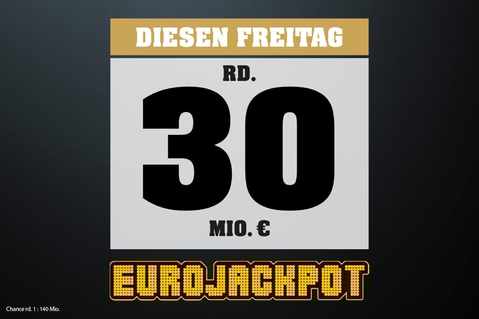 Eurojackpot: Diesen Freitag (19.12.) liegen rund 30 Millionen Euro im Jackpot.