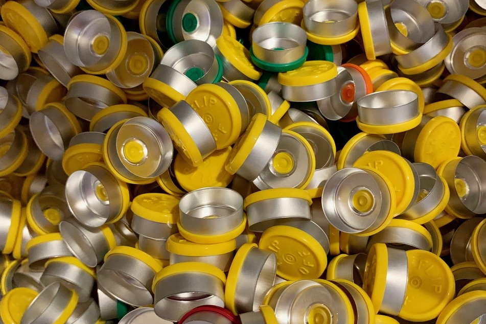 Verpackungsmaterial für die illegalen Dopingmittel.