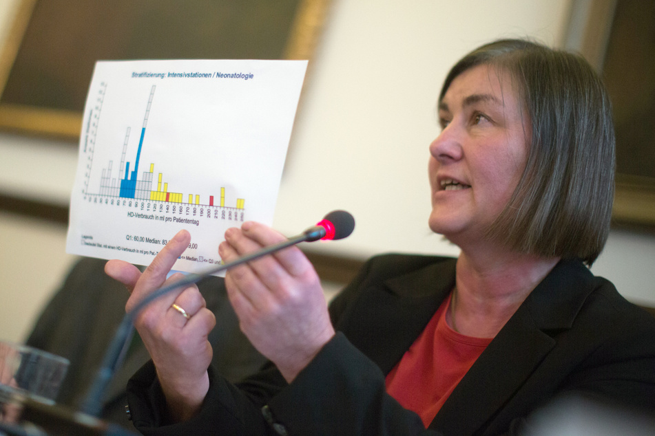 Petra Gastmeier (63), Leiterin des Instituts für Hygiene an der Charite.