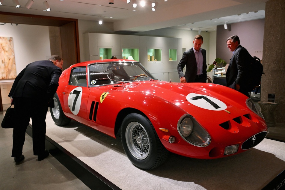 Am 2.November wurde der Ferrari 250 GTO im Auktionshaus Sotheby's vorgestellt.
