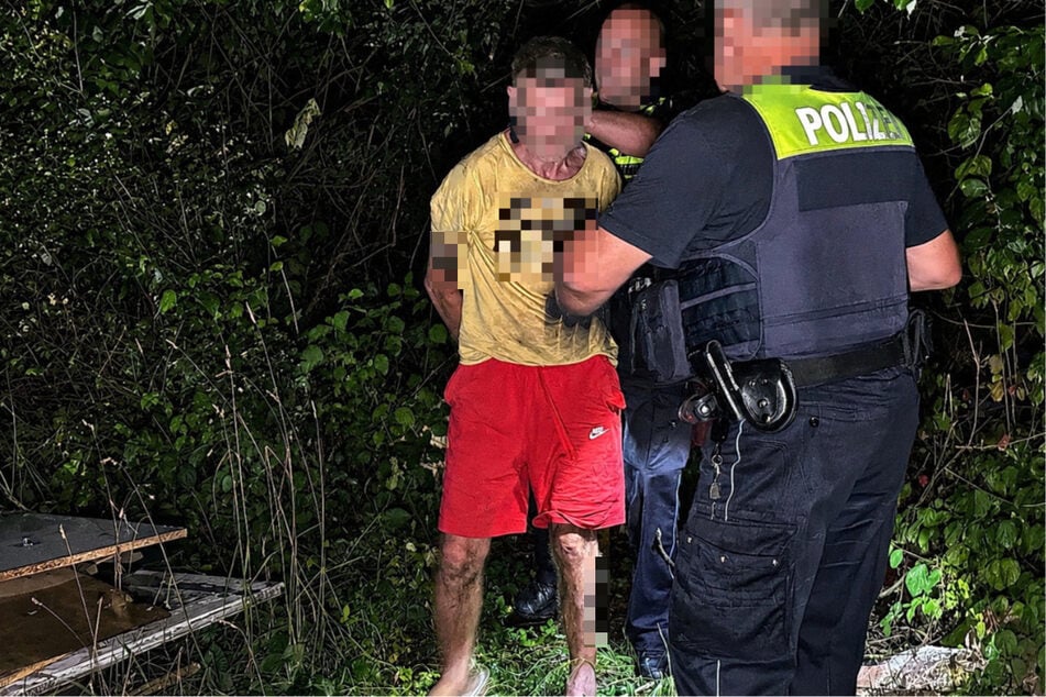 Die Polizei nahm den Mann (57) vorläufig fest.