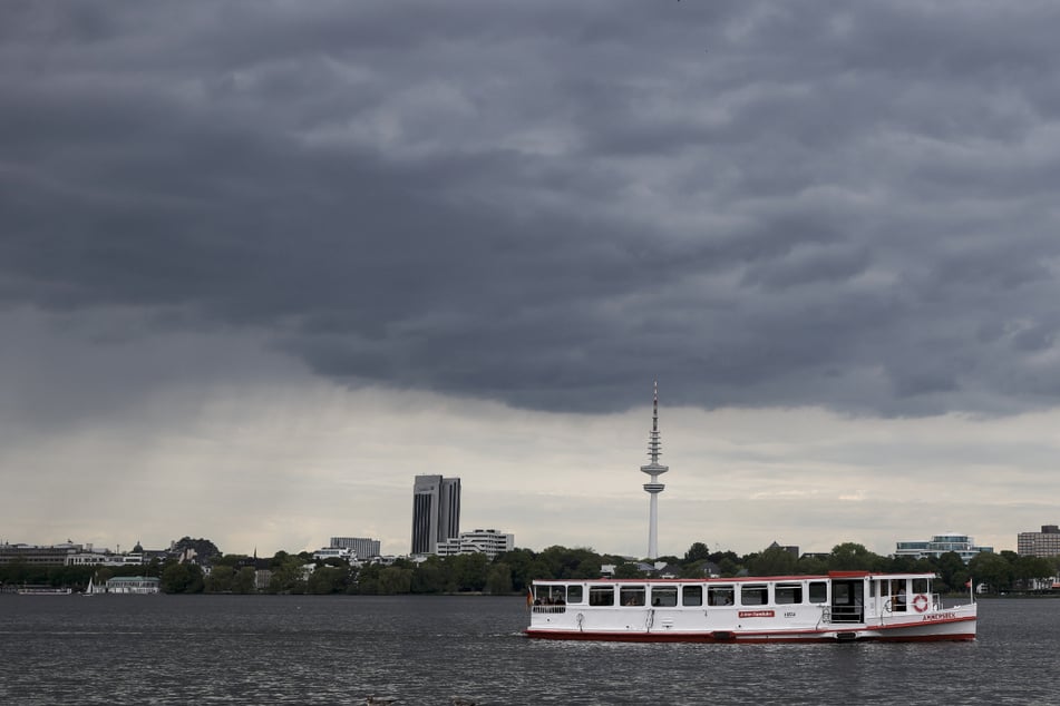 In Hamburg setzt sich die Sonne erst am Donnerstag durch.
