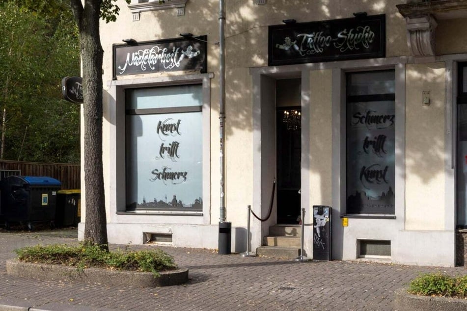 In diesem Tattoostudio wurde Falko H. übergriffig.