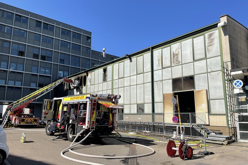 Der Obdachlose (42) legte ein Feuer im Theaterlager.