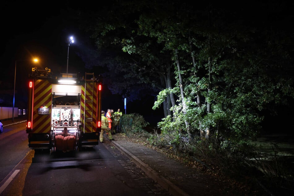 Polizei, Feuerwehr und Rettungsdienst waren vor Ort.