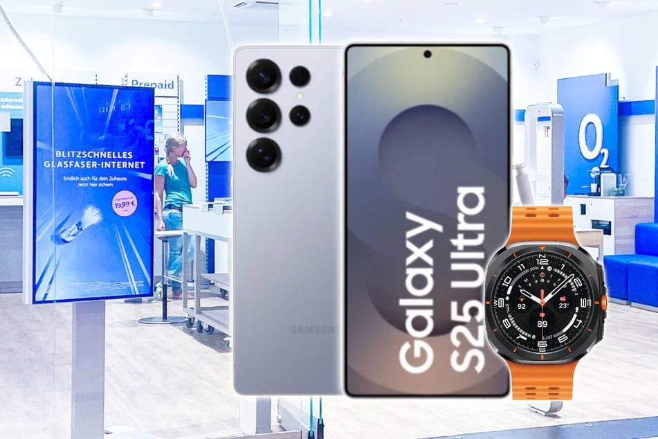 Samsung Galaxy S25 Ultra mit Watch Ultra gibt's hier für nur 1 Euro