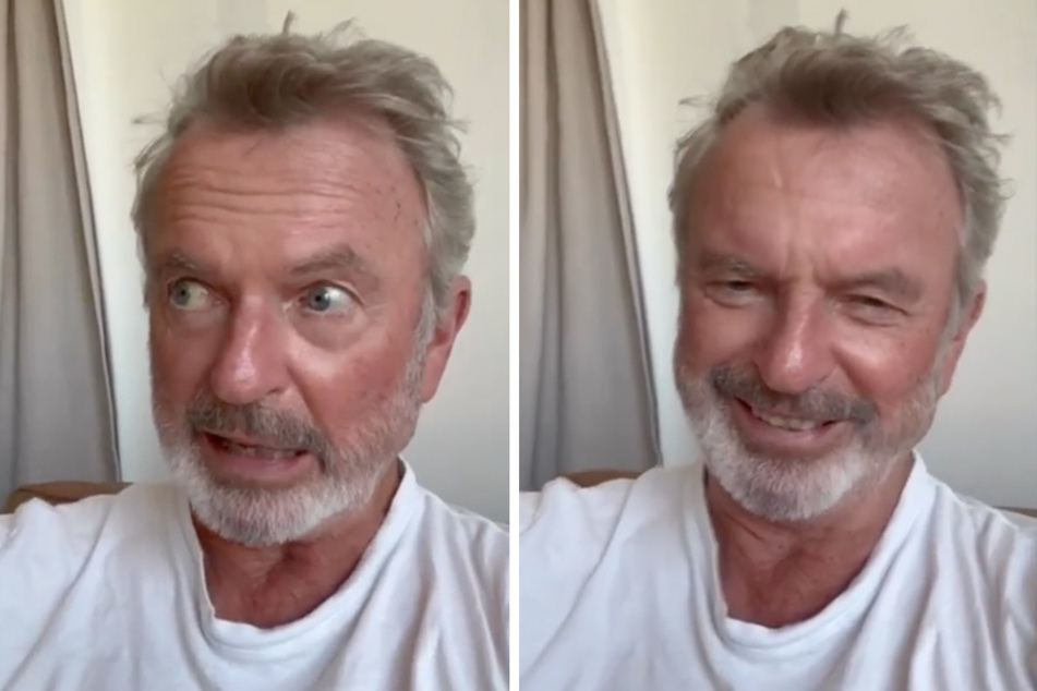 Sam Neill of Jurassic Park fame opened up about his past battle with blood cancer.