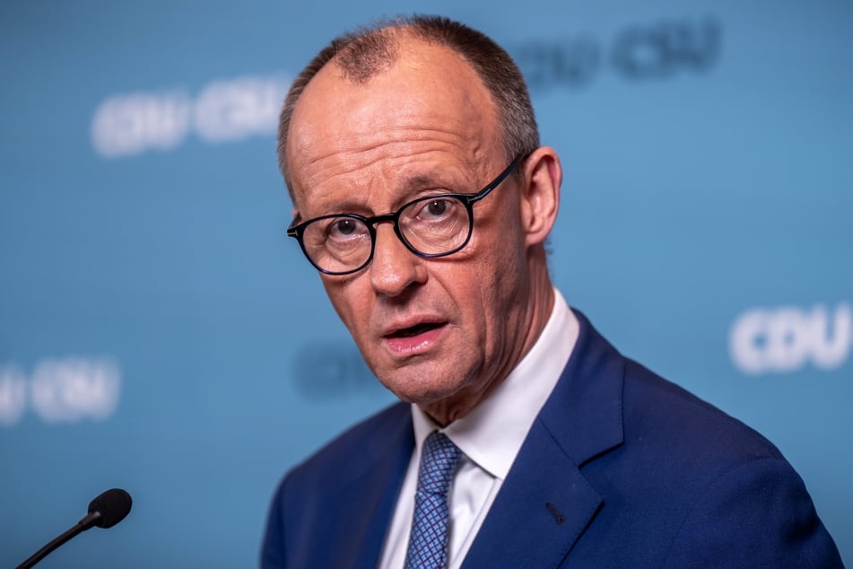 Unionsfraktionschef Friedrich Merz (69, CDU).