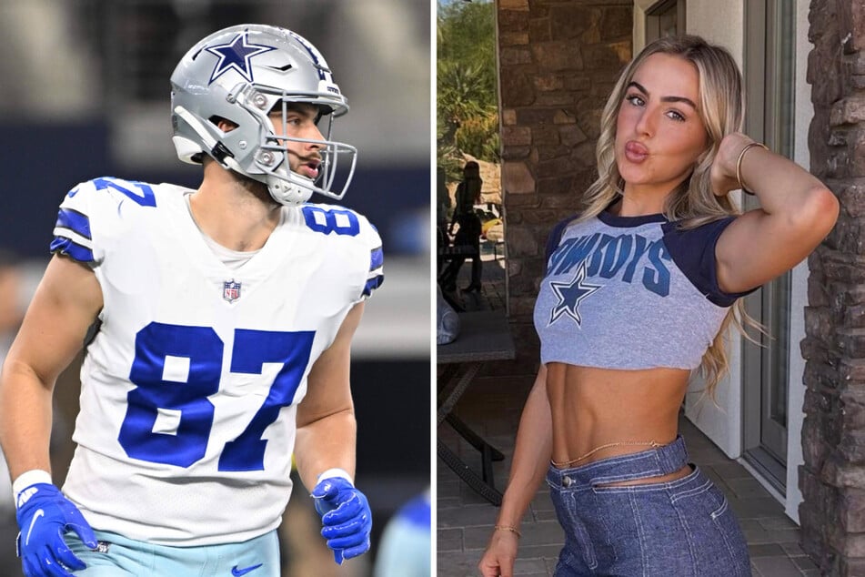 Is Haley Cavinder dating Dallas Cowboys tight end Jake Ferguson?