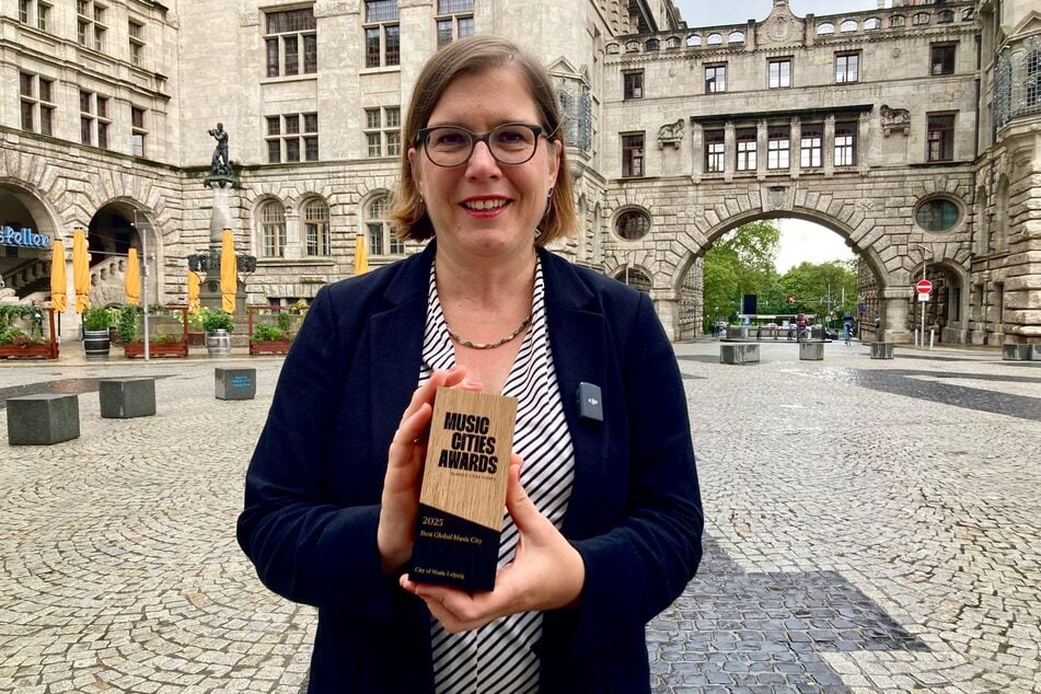 Kulturbürgermeisterin Dr. Skadi Jennicke (48, Linke) freut sich über die Auszeichnung.