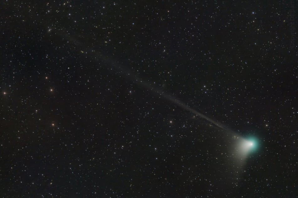 Der Komet kommt nur alle rund 50.000 Jahre vorbei.