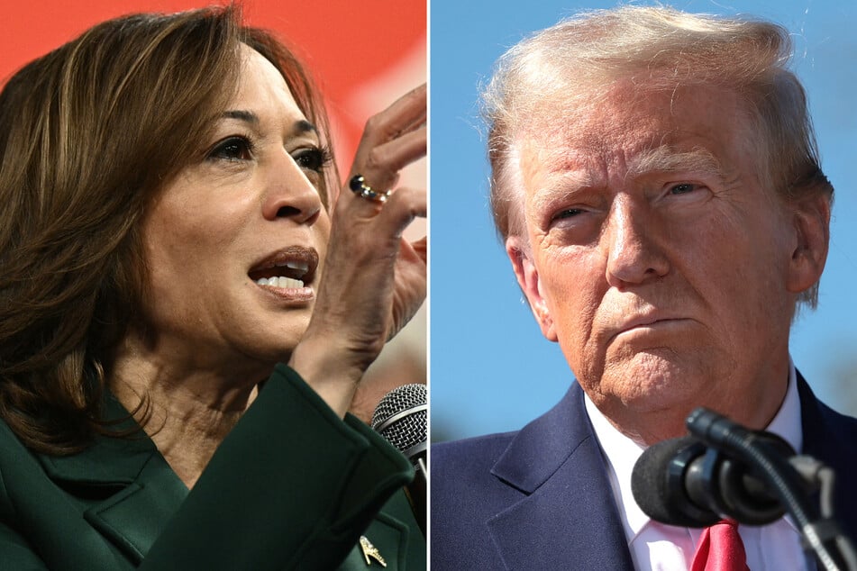 Trump repeats hurricane lies as Harris woos moderates in latest election blitz