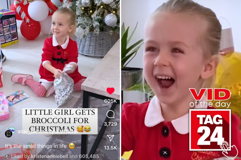 In today's Viral Video of the Day, a little girl shocks millions of viewers with her hilarious and unexpected reaction to a wacky Christmas gift!