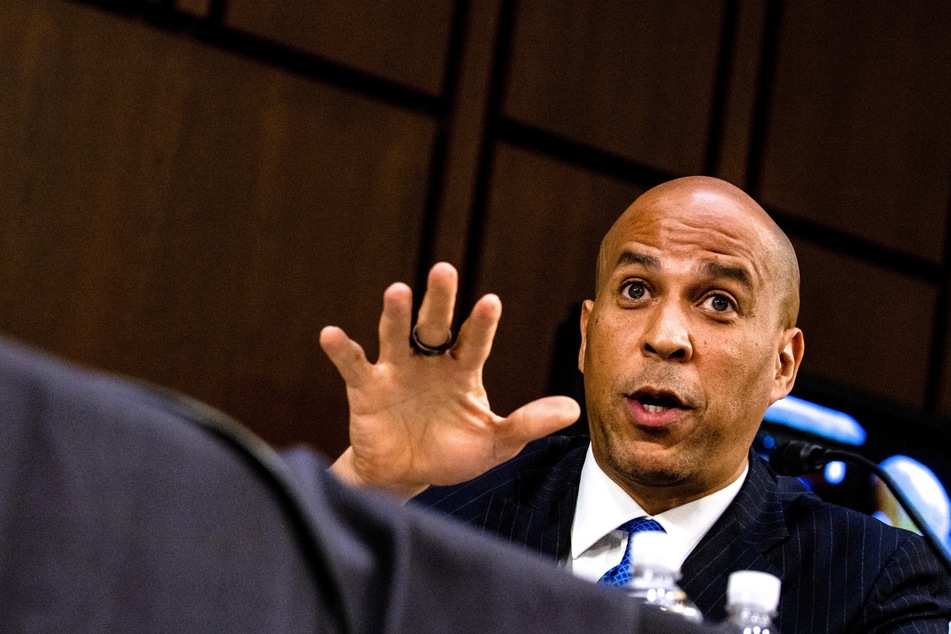 US Senator Cory Booker is sharing his story after he had to take cover as Palestinian militants launched a surprise attack during his trip to Israel.