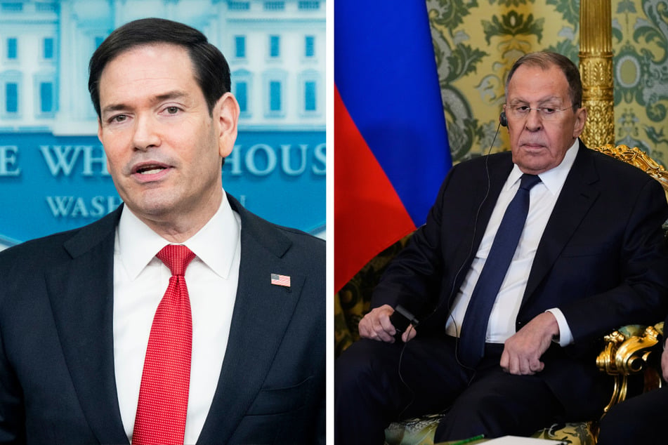 US-Außenminister Marco Rubio (54, l.) und sein russischer Kollege Sergej Lawrow (76) haben nach Angaben aus Washington in einem Telefonat über die Kriege in der Ukraine und im Iran gesprochen.
