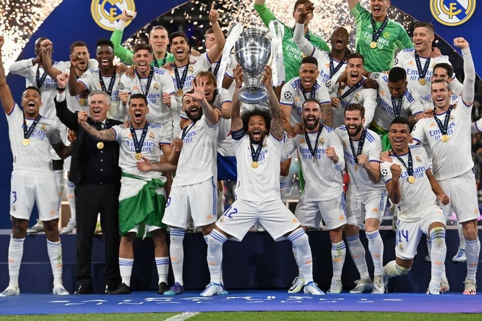 Real Madrid freut sich über den Triumph.