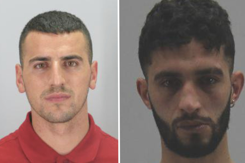 Mekail Ademi (28, l.) und Yousef Cherif (24).