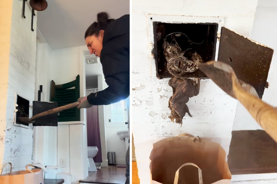 Američanka vyčistila ze staré šachty několik zvířecích těl.