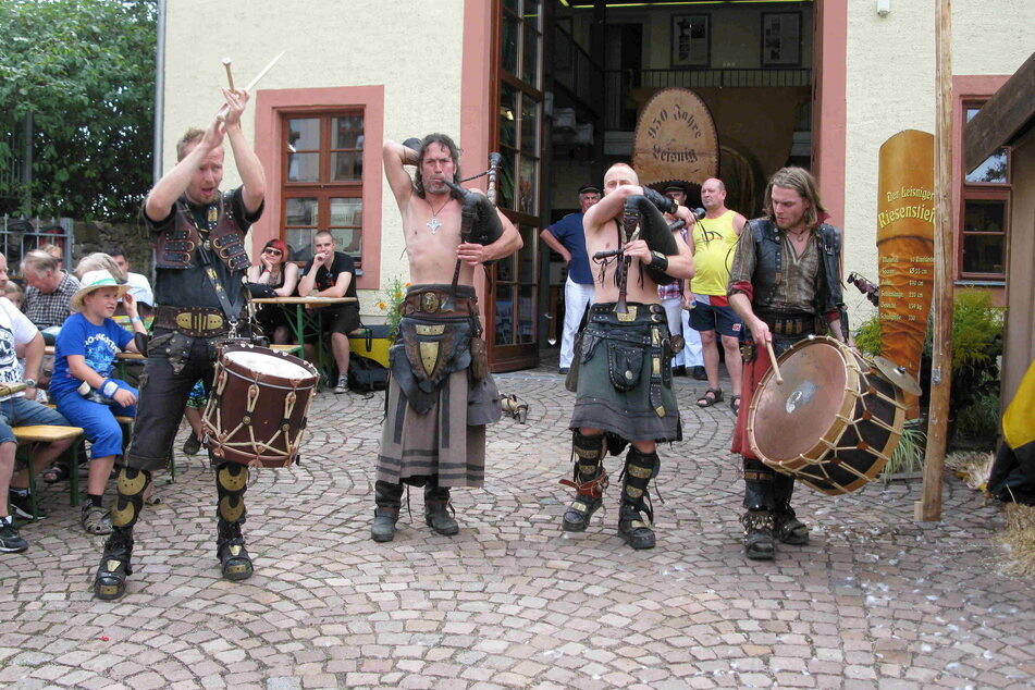 Zum Altstadtfest in Leisnig wird es auch mal historisch.