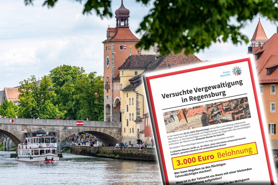 Verstörender Angriff auf Frau in Regensburg: Polizei sucht Sex-Täter mit Geldprämie