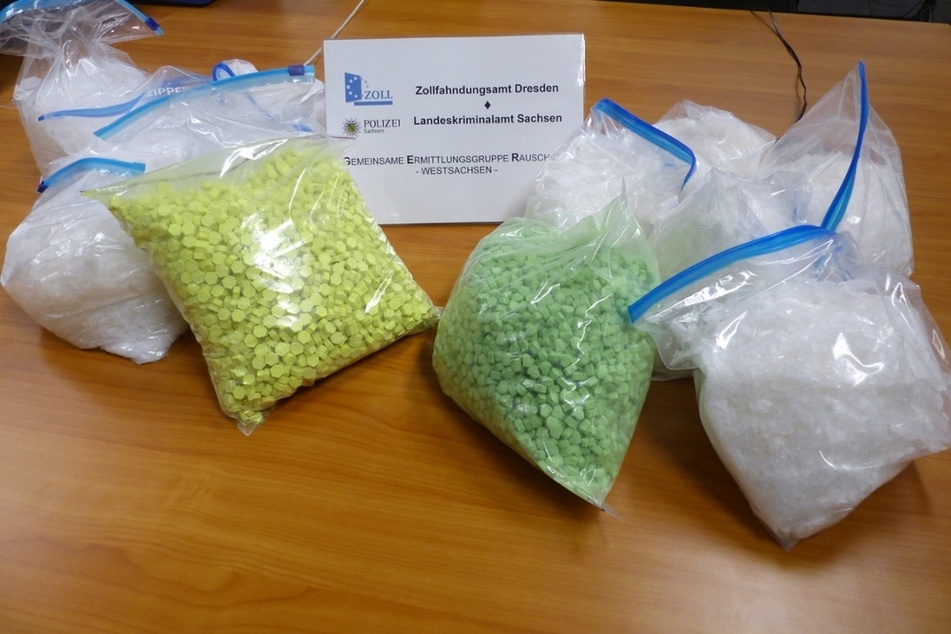 Insgesamt konnte das LKA bei dem Zugriff 14 Kilogramm harter Drogen sicherstellen.