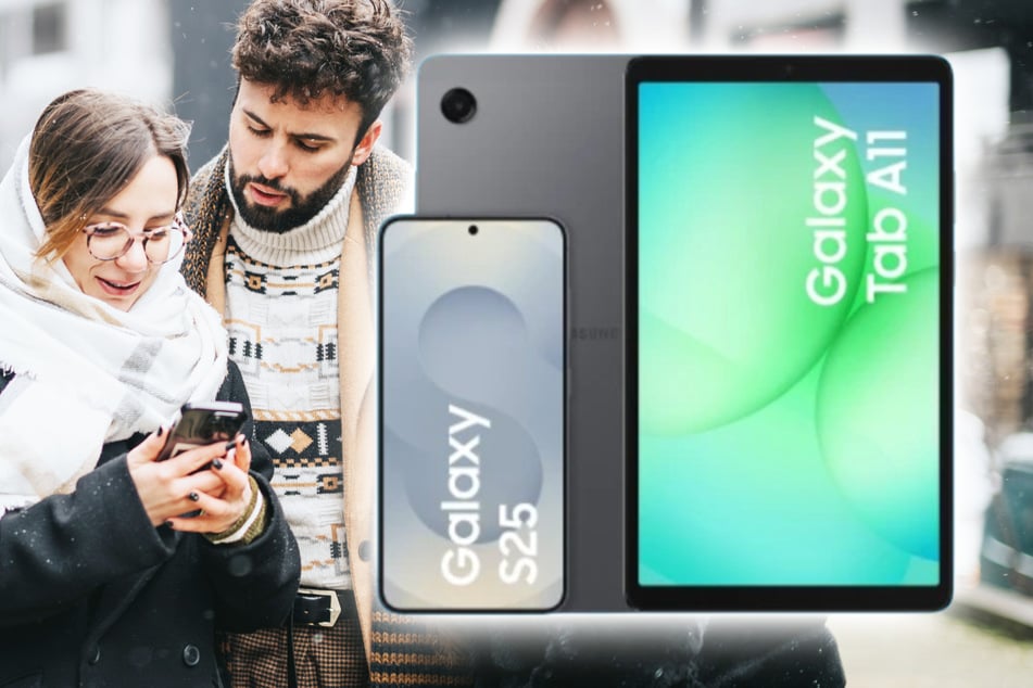 Samsung Galaxy S25 mit Galaxy Tab A11 im Tech-Bundle jetzt stark reduziert