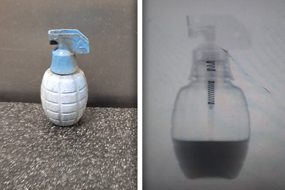 Spezialisten konnten Entwarnung geben - es handelte sich bei dem Objekt um eine Wasserspritzpistole.
