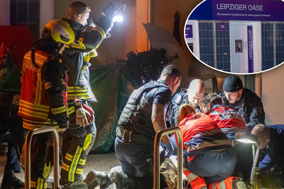 Leipzig: Polizei fasst Messerstecher von Obdachlosen-Oase: Sein Motiv bleibt unklar