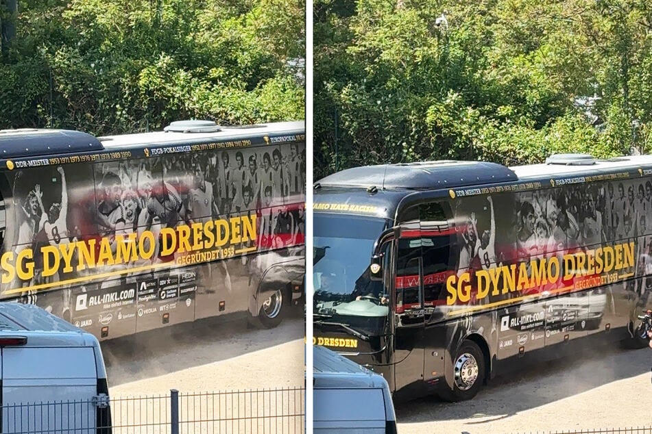 Der SGD-Bus rollt in Mannheim ein.
