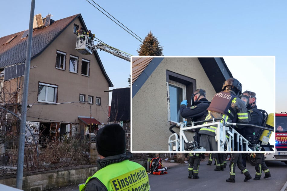 Großeinsatz mit Unterstützung aus Dresden: Was war in Lichtenstein los?
