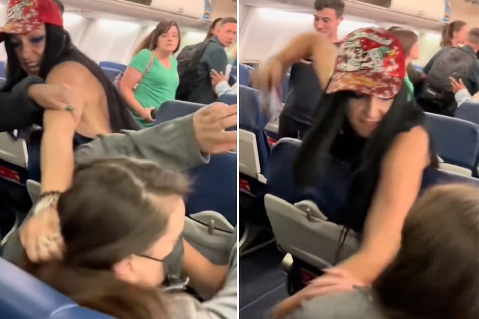 Leanna Perry rastet im Flugzeug komplett aus, griff eine andere Passagierin an und beleidigte sie zutiefst.