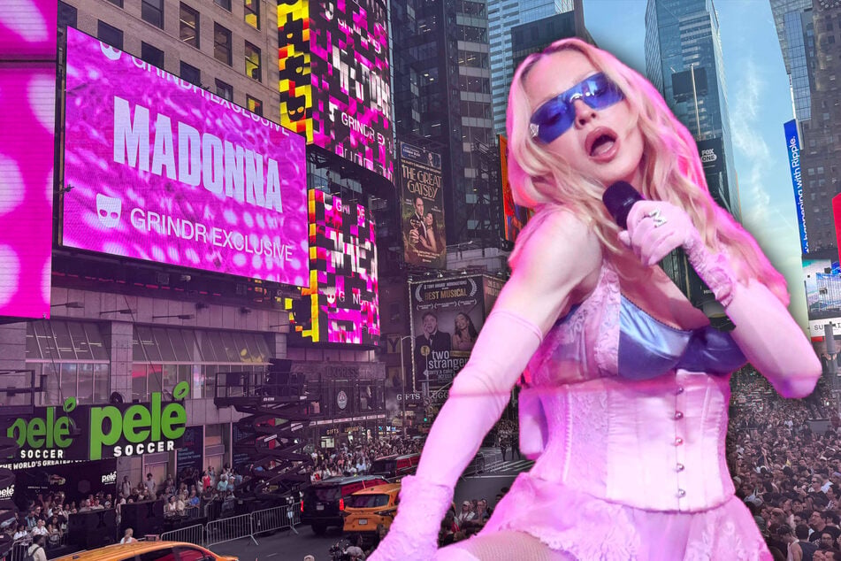 Madonna überrascht Fans mit Geheim-Konzert am Times Square