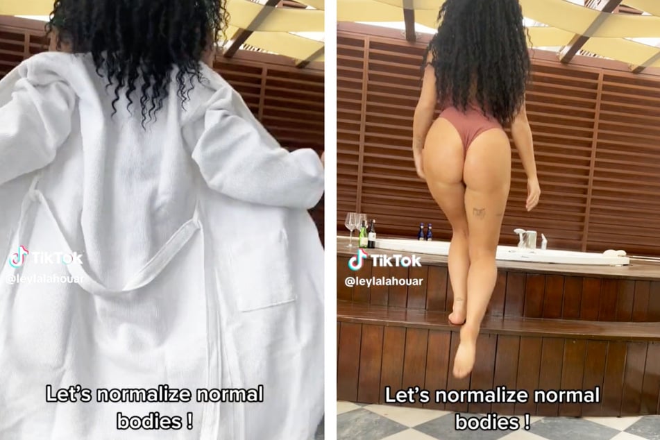 "Let's normalize normal bodies!" ließ Leyla Lahouar (26) ihre TikTok-Follower am Freitagabend per Video wissen.