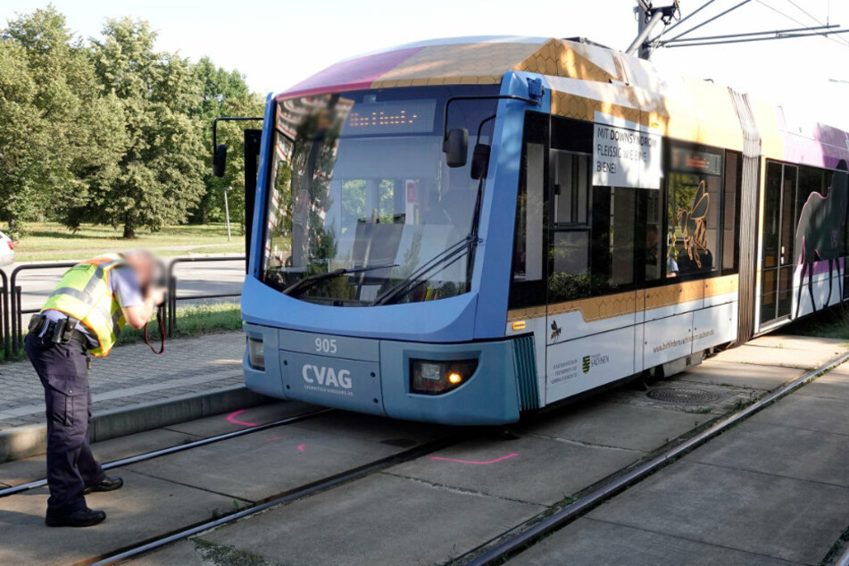 Am Donnerstag ist es in Chemnitz zu einem Unfall zwischen einem Radfahrer und einer Straßenbahn gekommen. (Archivbild)