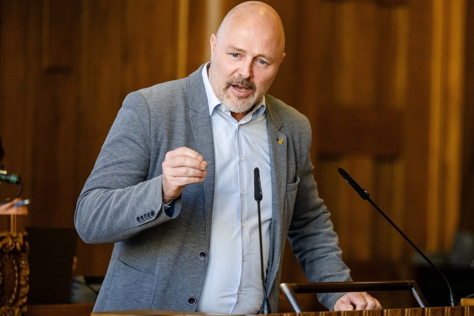 Nico Köhler (49, AfD) verweist auf eine sachliche Diskussion.