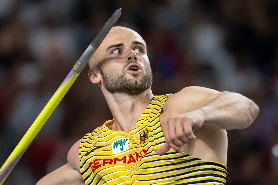 Julian Weber (28) hatte die letzte deutsche Chance auf eine Medaille, doch für den Speerwerfer blieb nur der undankbare vierte Platz.