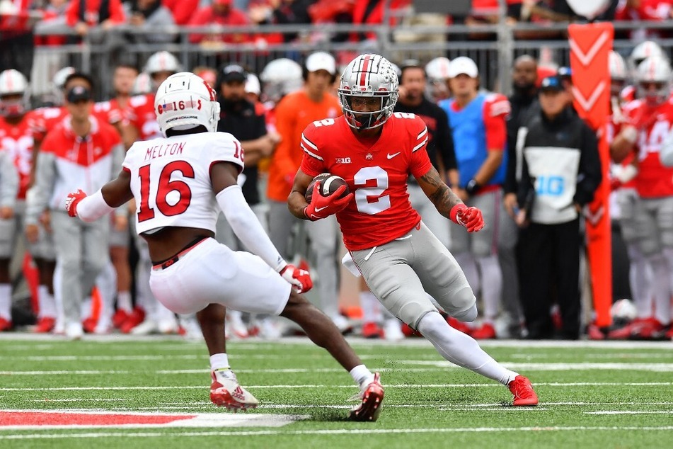 The Ohio State Buckeyes cruised to a 49-10 win against Rutgers in their second conference game of the season.