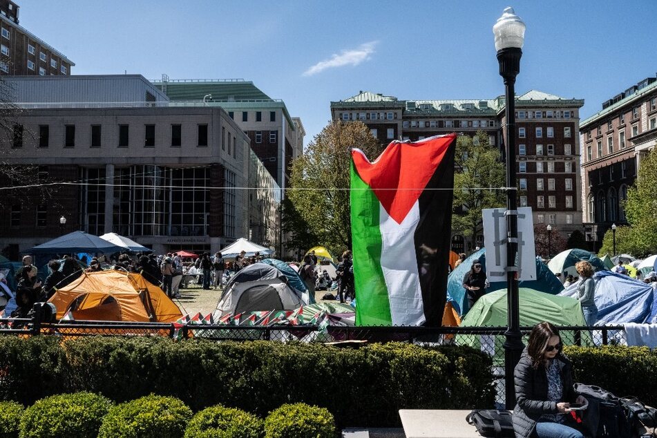 Over 100 students have been arrested since protests began at Columbia University in solidarity with besieged Palestinians.