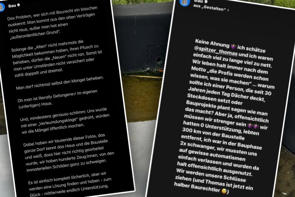 Hazel Brugger und Thomas Spitzer wurde mit einer Verleumdungsklage gedroht, sollten sie die Baumängel öffentlich machen.