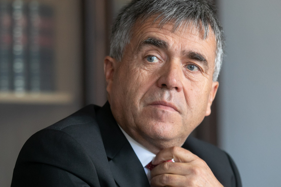 Der Bautzener Landrat Michael Harig (60, CDU).