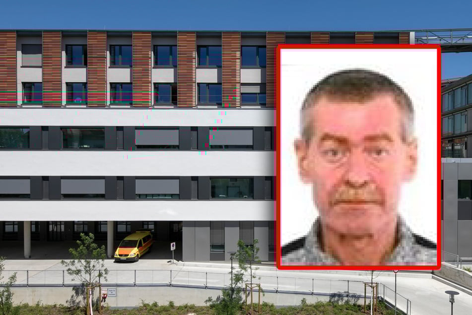 Nach seinem Besuch im Dresdner Uniklinikum ist Timo C. (63) aus Striesen verschwunden. Die Polizei bittet bei der Suche nun die Bevölkerung um Mithilfe.