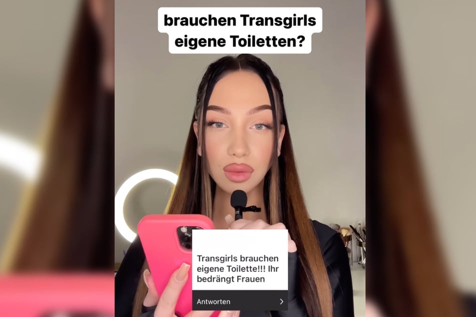 In einem am Montag veröffentlichten Instagram-Video spricht Jessica Delion (24) über die Frage, ob es spezielle Toiletten-Anlagen in Restaurants und anderen öffentlichen Orten für Personen mit Trans-Identität geben sollte.