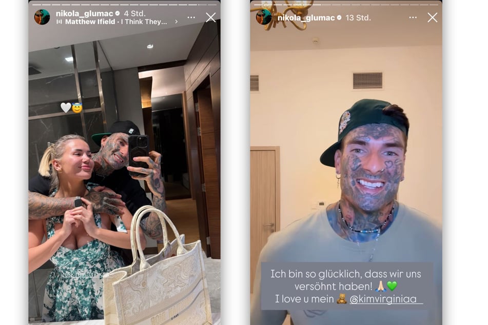 Auch Nikola zeigte sich auf Instagram überglücklich über den Neuanfang.