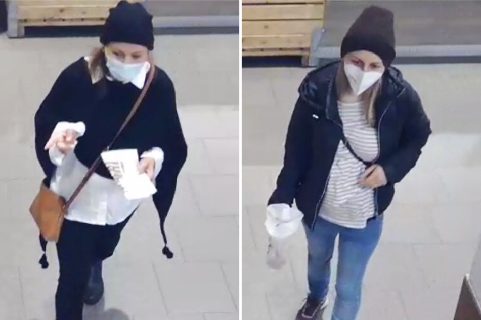 Diese beiden Frauen raubten am 31. Mai eine 77-Jährige in einem Supermarkt in Pinneberg aus. Die Polizei hofft bei der Suche nach ihnen auf die Mithilfe der Bevölkerung.