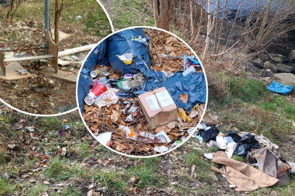 Illegale Müllentsorgung im Erzgebirge nimmt zu: Verursacher zum Teil bekannt