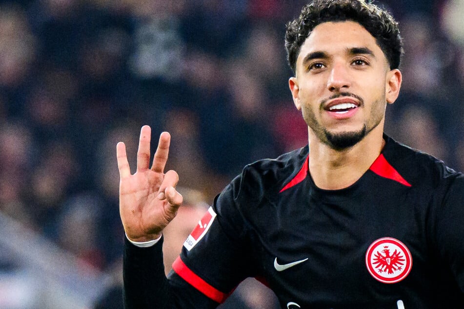 Der Ägypter Omar Marmoush (25) von Eintracht Frankfurt ist ein umworbener Top-Stürmer.